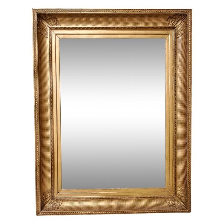 19th Century Frame With Channels 122.5 X 95