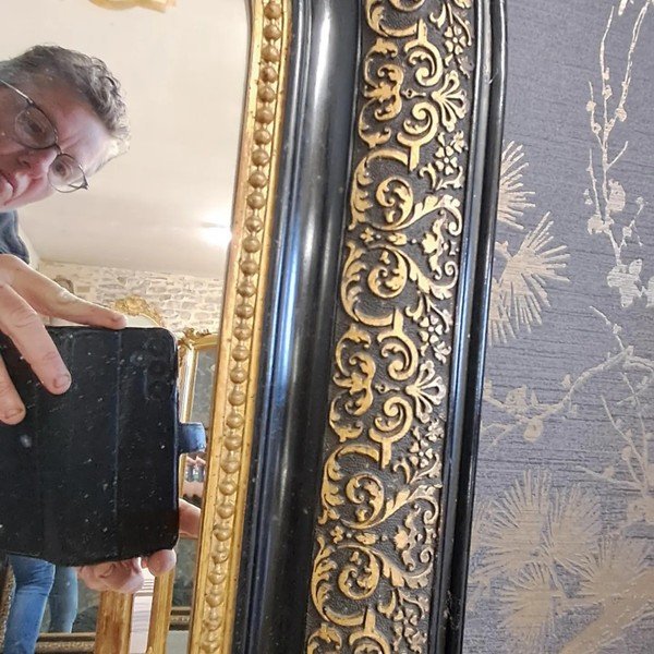 Napoleon III Period Mirror 110 X 80-photo-1