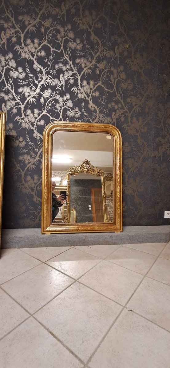 Miroir époque Louis Philippe 108 X 79-photo-2