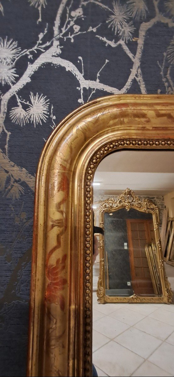 Miroir époque Louis Philippe 108 X 79-photo-1