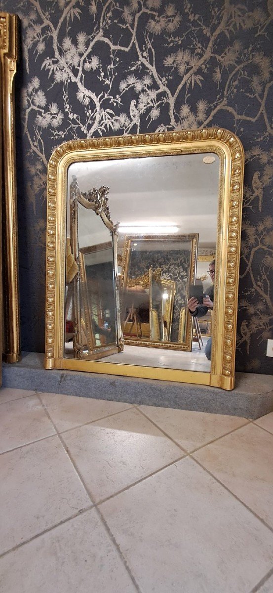 Miroir époque Louis Philippe 107 X 87.5-photo-2