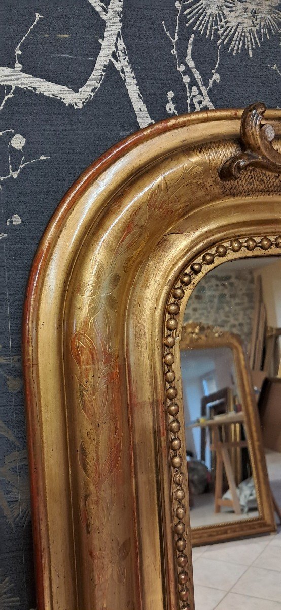 Miroir Louis Philippe 155 X 86.5-photo-3