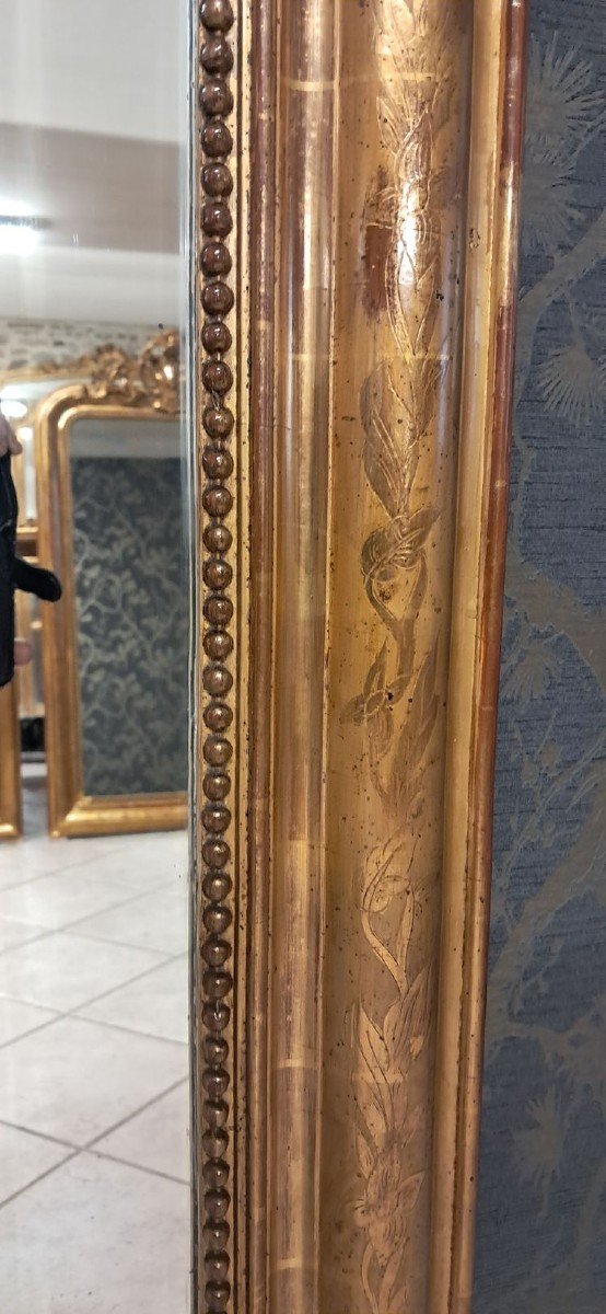 Miroir Louis Philippe Fronton 150 X 87.5-photo-6