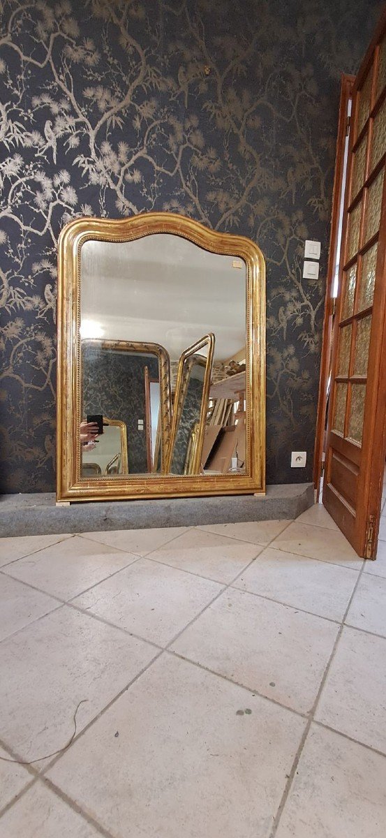 Miroir époque Louis Philippe 125 X 98-photo-2