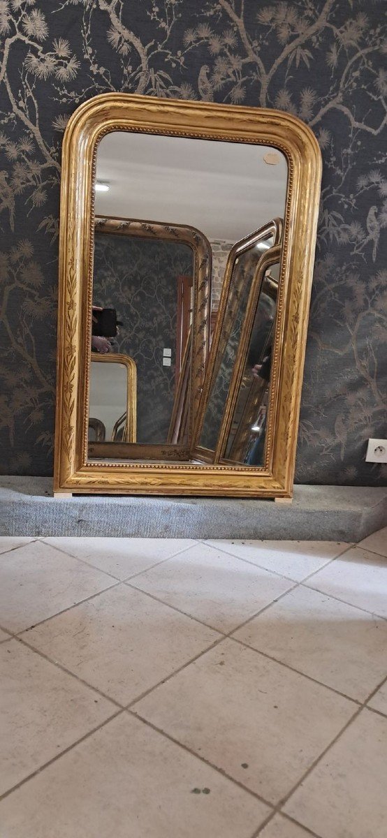 Louis Philippe Period Mirror 113 X 73-photo-2