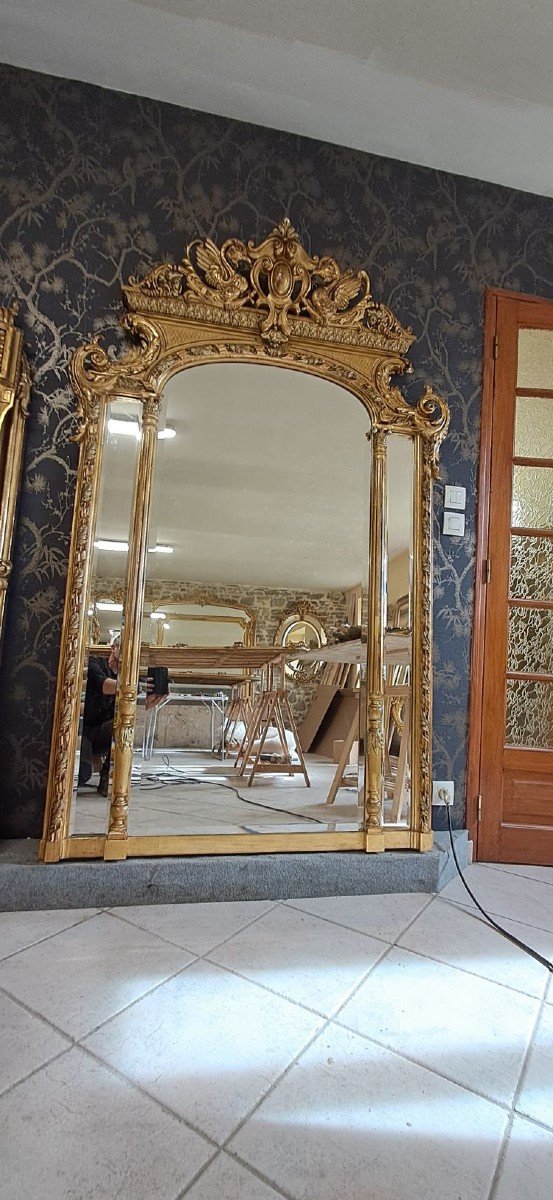 19th Century Mirror Parecloses 195x116/126-photo-2