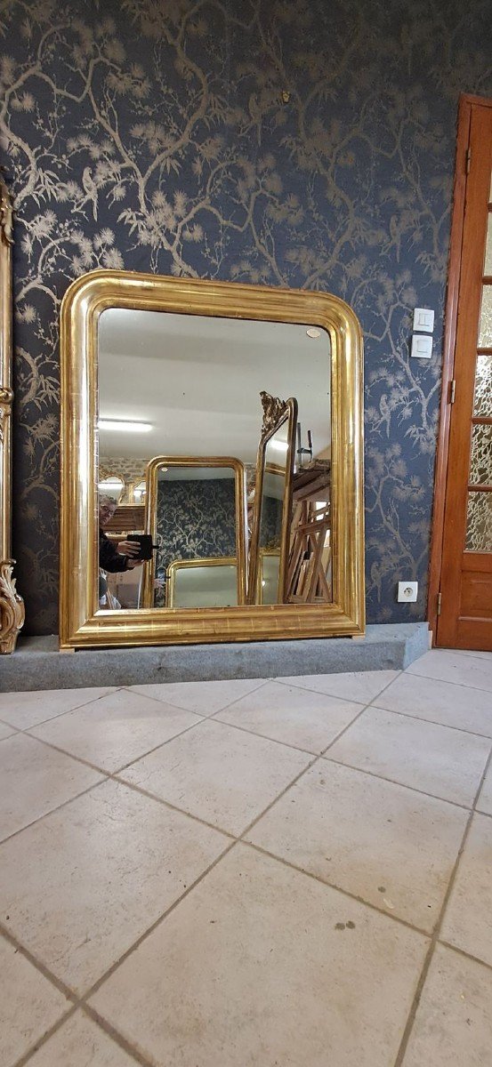 Louis Philippe Period Mirror 124x104-photo-2