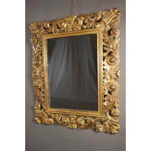 Imposant Miroir Baroque, XVIIe siècle