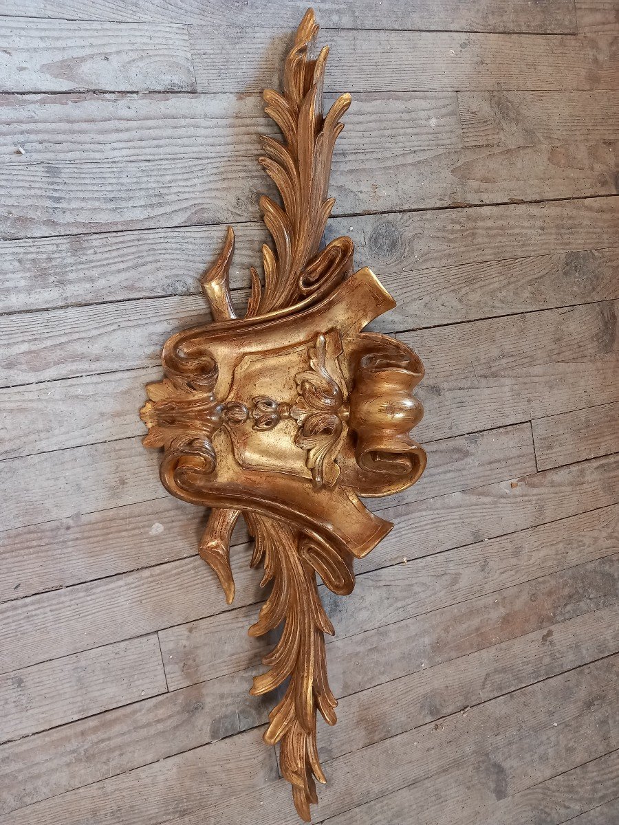 Golden Wood Ornament-photo-3