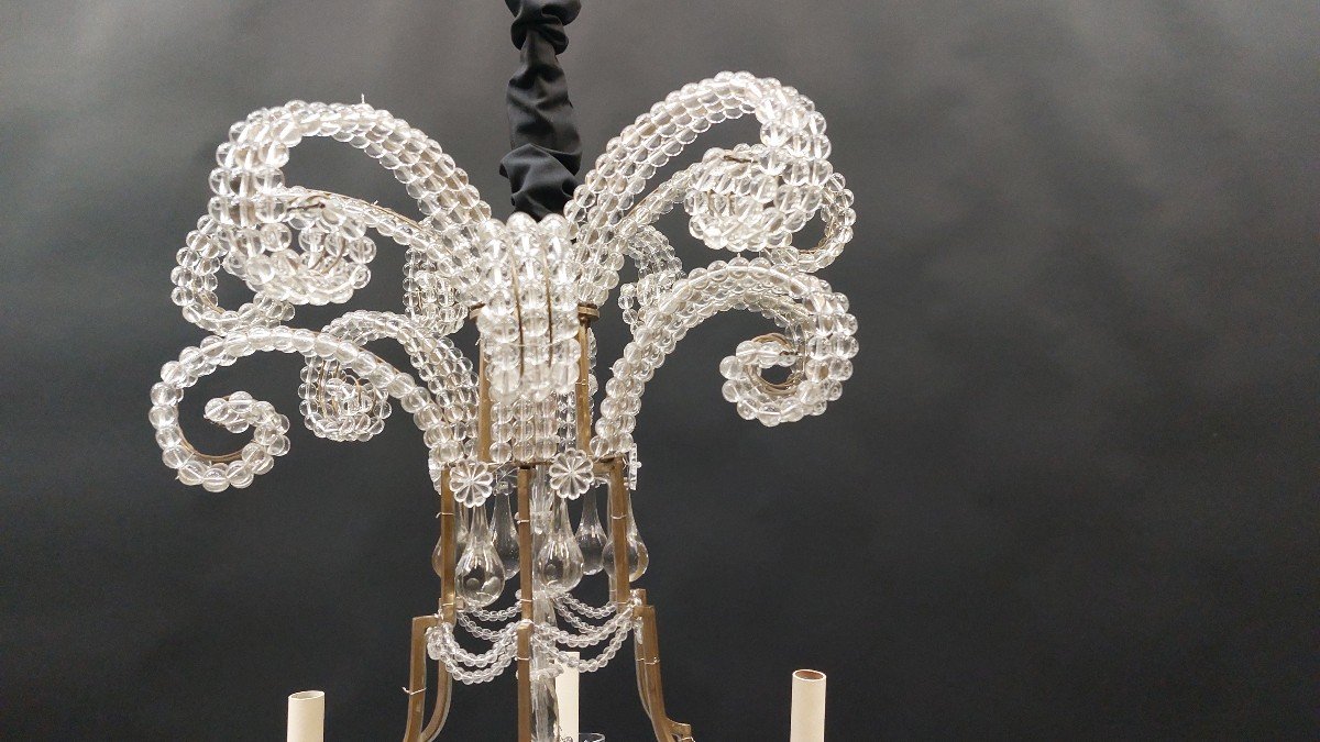 Art Nouveau Chandelier-photo-3