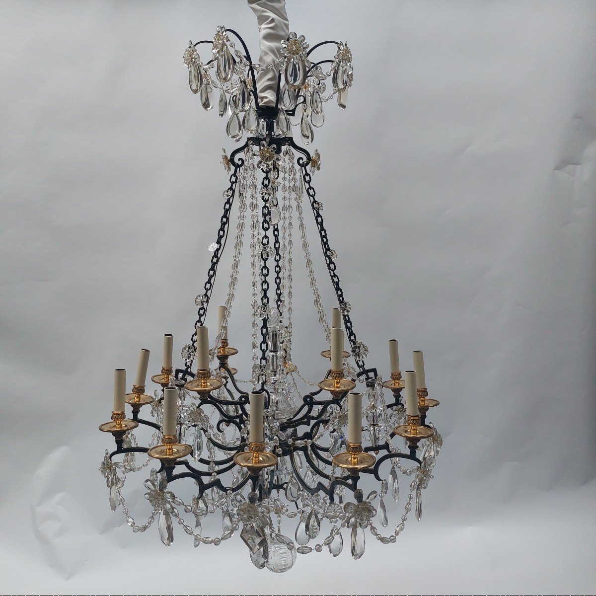 Lustre Style Marie -antoinette, Vers 1900-photo-2