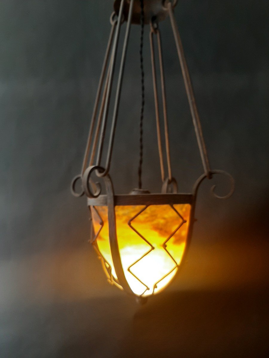 Lampe Art Nouveau-photo-2