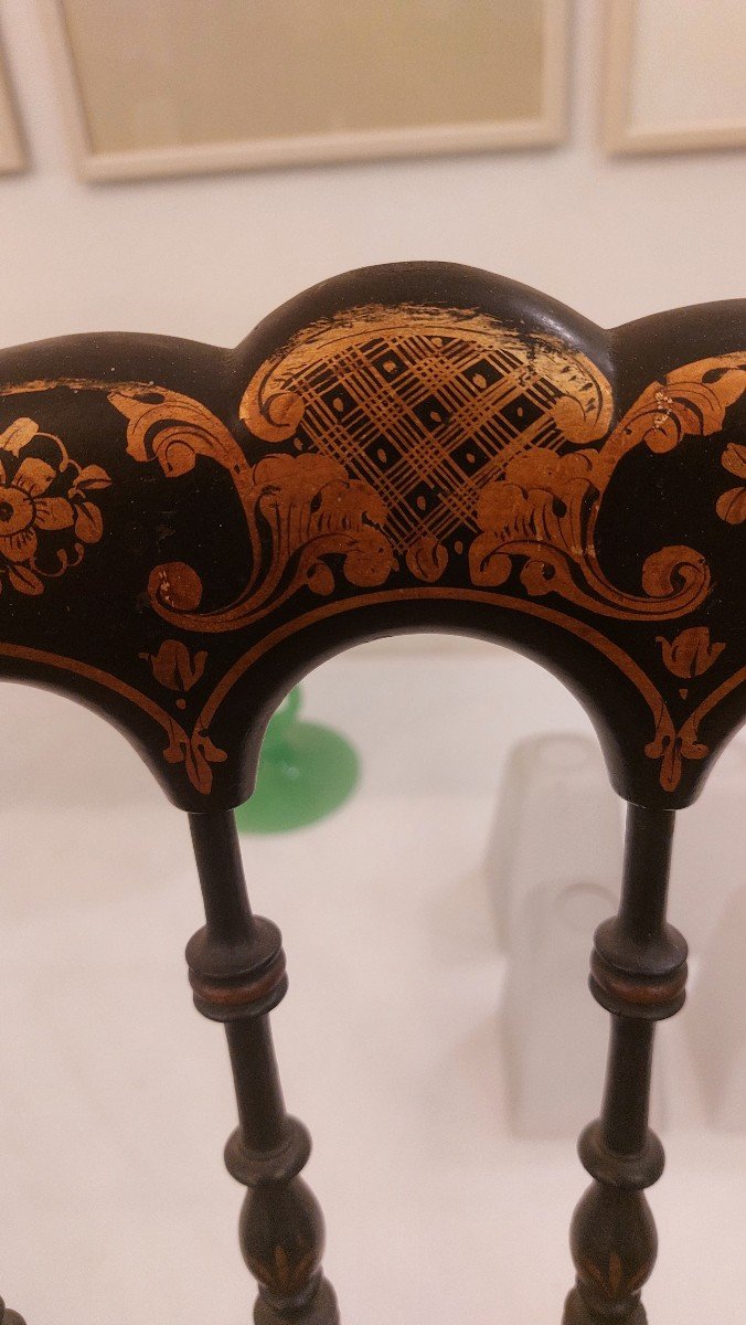 Serie De 4 Chaises Napoleon III-photo-2