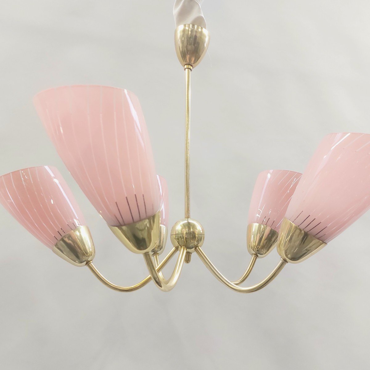 Vintage Chandelier 1950s-photo-3