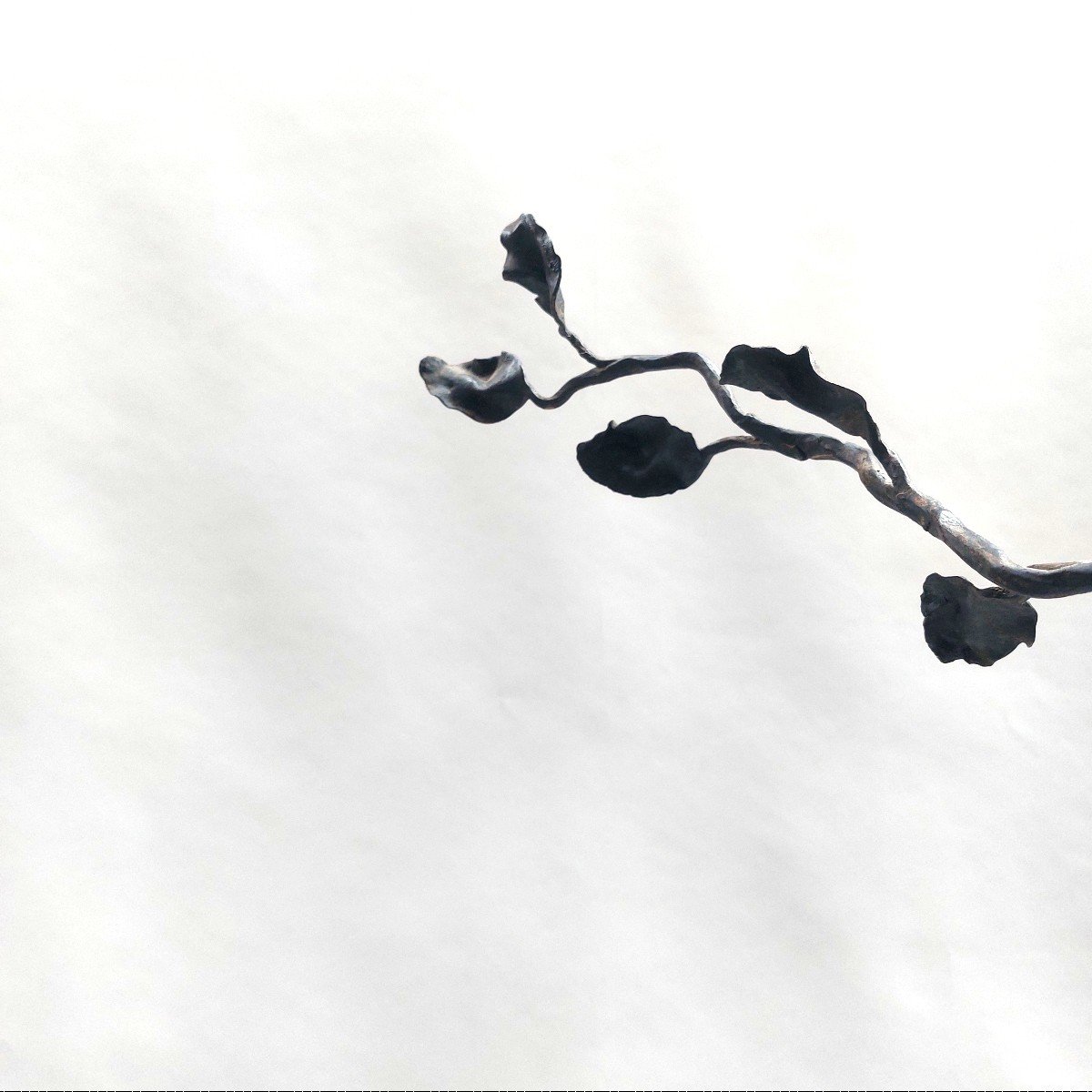 Wrought Iron Floral Sculpture-photo-2