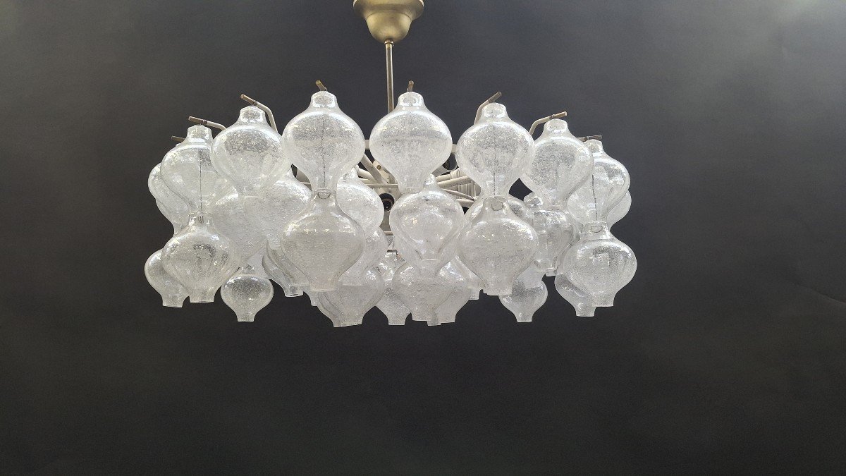 Vintage Chandelier: Tulipan By Jt Kalmar, Austria, Ca 1960-photo-2