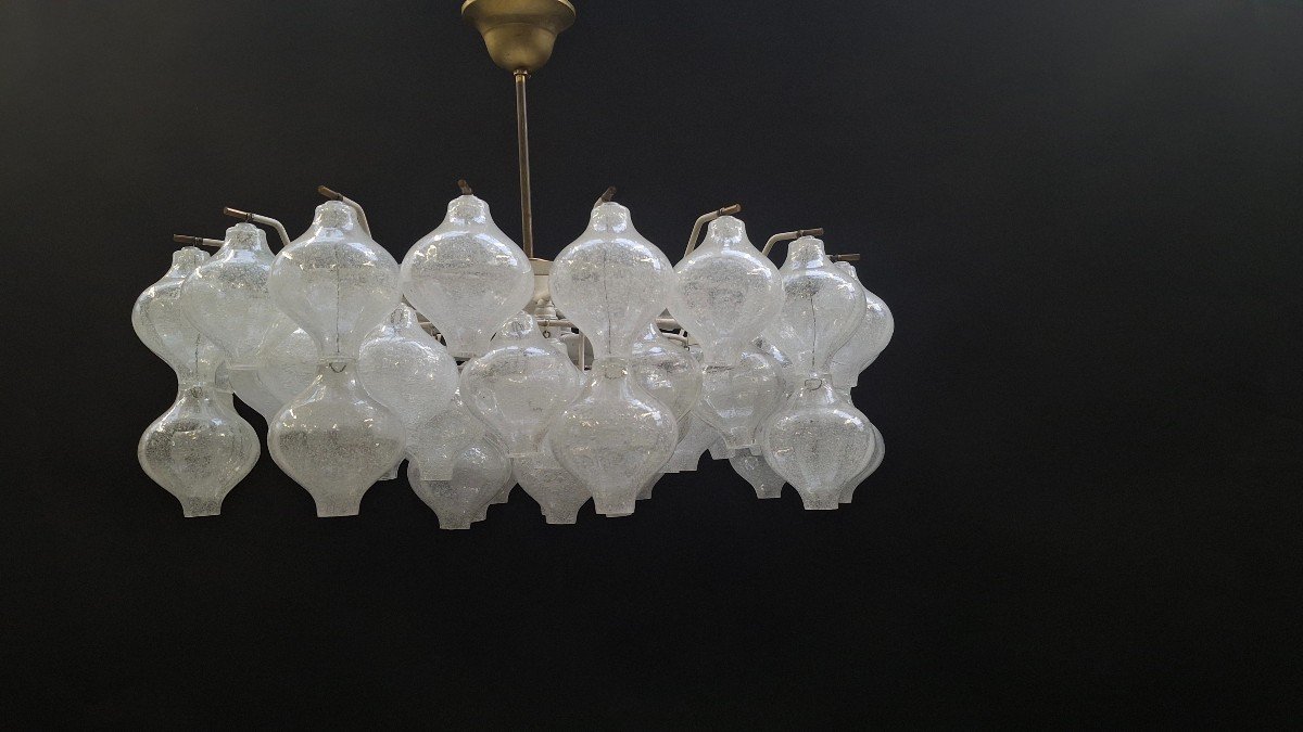 Vintage Chandelier: Tulipan By Jt Kalmar, Austria, Ca 1960-photo-1