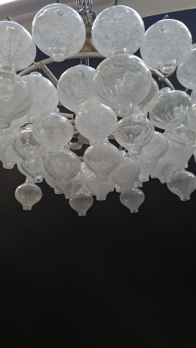 Vintage Chandelier: Tulipan By Jt Kalmar, Austria, Ca 1960-photo-2