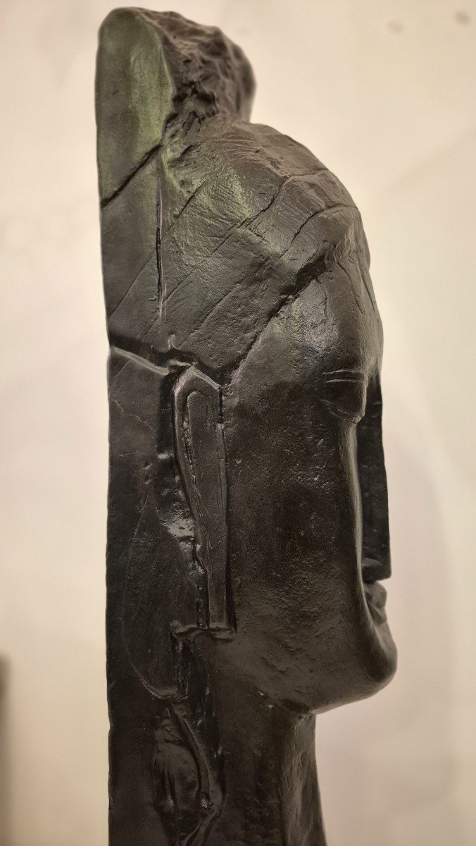 Sculpture En Bronze Modigliani-photo-4