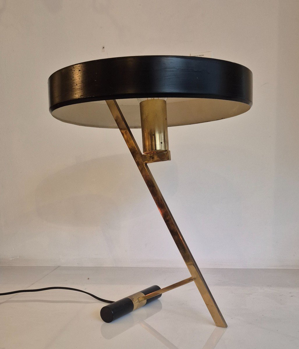 Lampe De Bureau , Lampe Z, Diplomat, 1955, Louis Kalffs, Par Philips, Pays-bas-photo-2