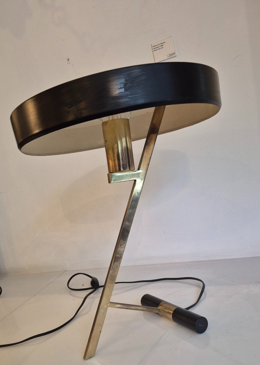 Lampe De Bureau , Lampe Z, Diplomat, 1955, Louis Kalffs, Par Philips, Pays-bas-photo-5