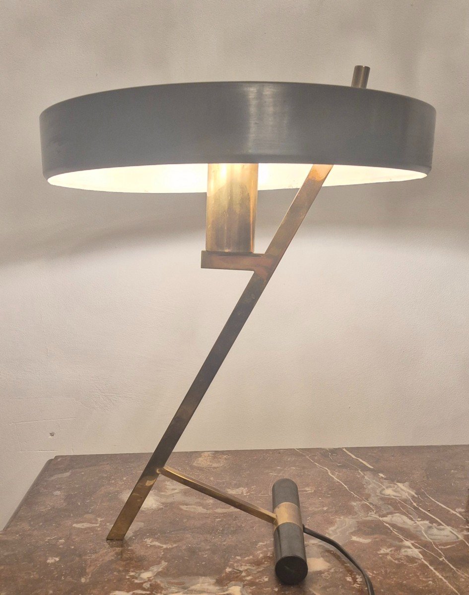 Lampe De Bureau , Lampe Z, Diplomat, 1955, Louis Kalffs, Par Philips, Pays-bas