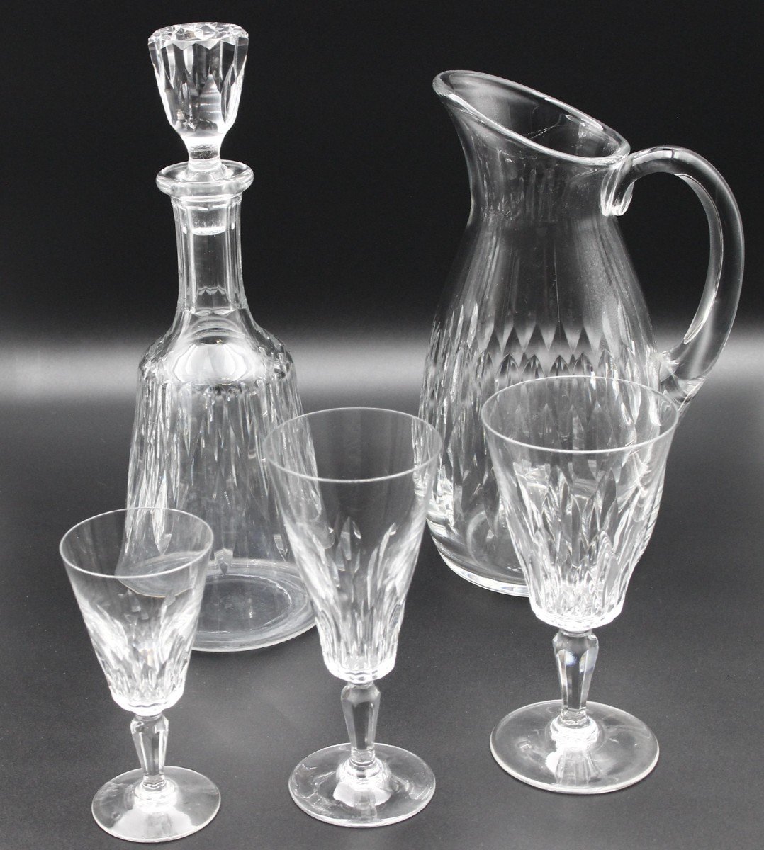 Baccarat Crystal Service Carcassonne Model-photo-6