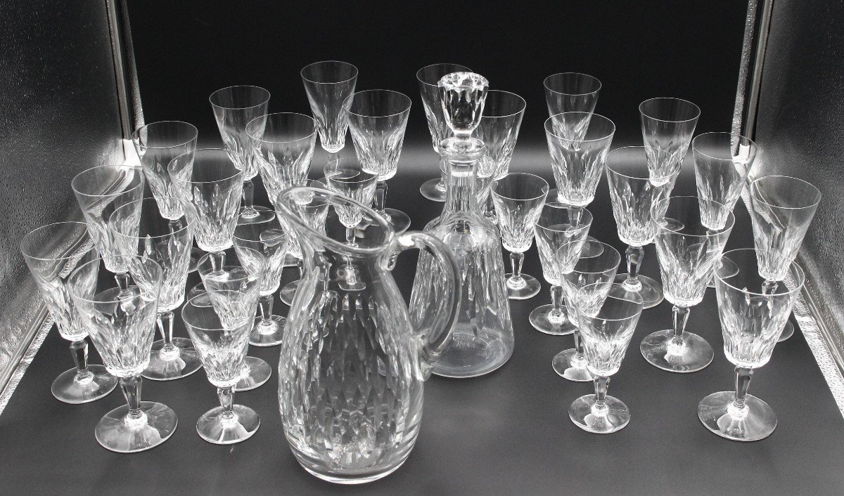 Baccarat Crystal Service Carcassonne Model