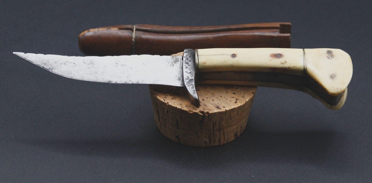 18th Century Afgan Dagger In Bone