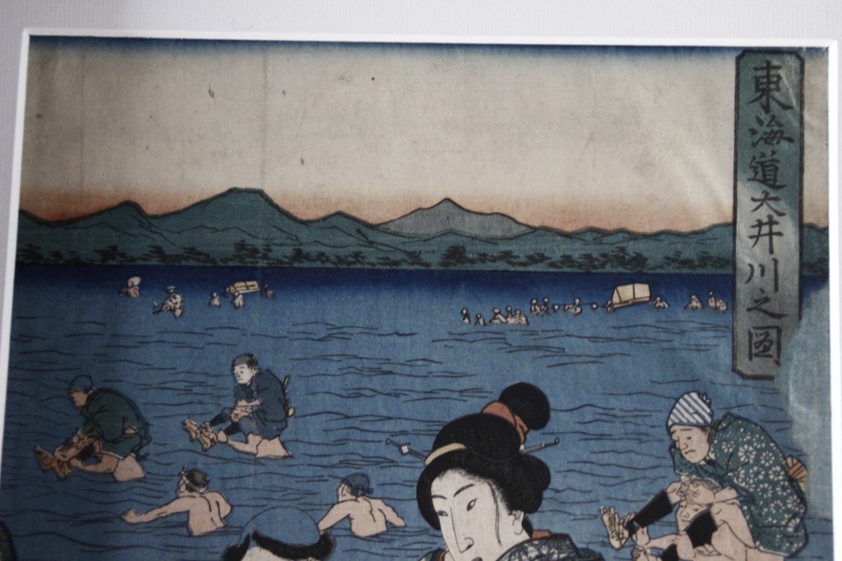 Triptych Prints By Utagawa Yoshikazu-photo-4