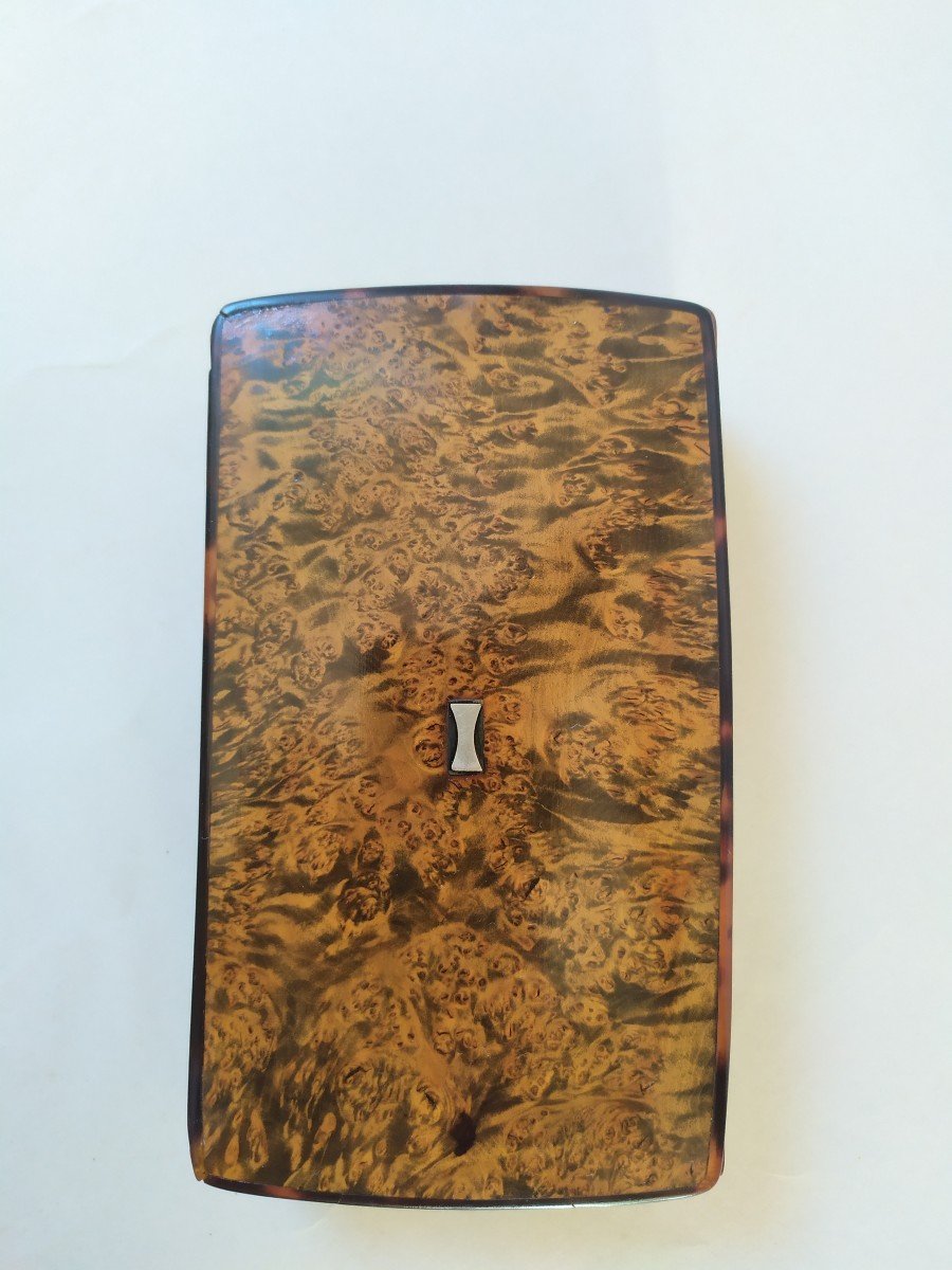 Box In Burl De Touya And Tortoiseshell-photo-1