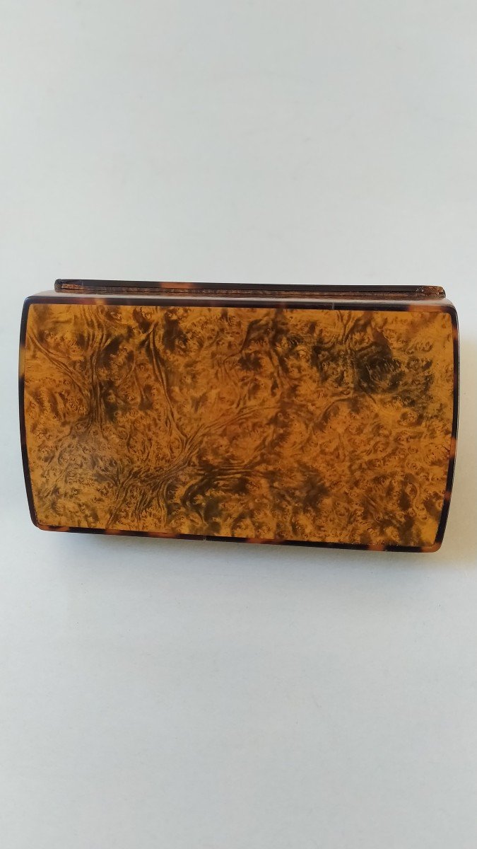 Box In Burl De Touya And Tortoiseshell-photo-3