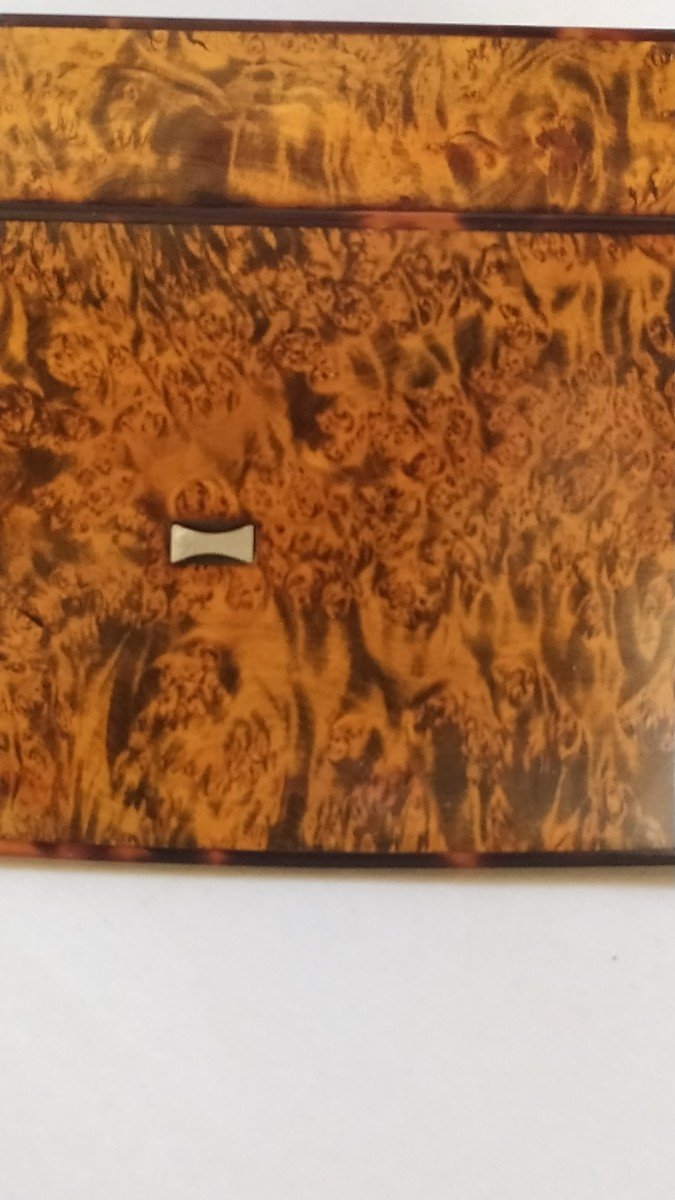 Box In Burl De Touya And Tortoiseshell-photo-4