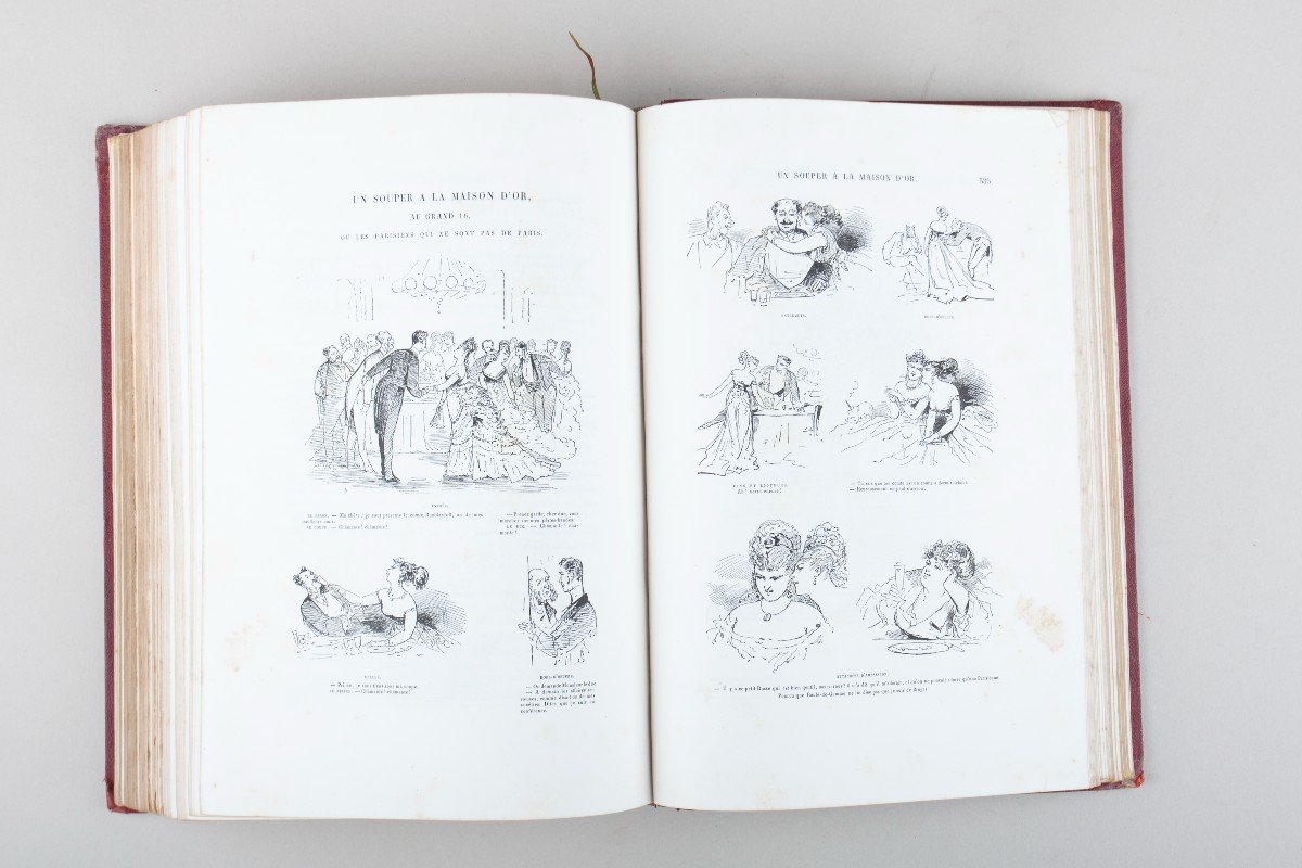 La Comédie De Notre Temps Par Bertall ( Charles d'Arnoux) 1874-photo-4