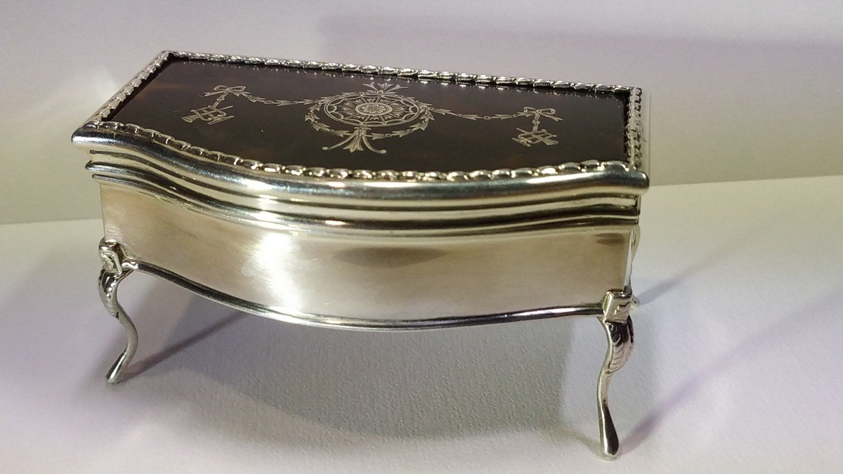 Silver Ring Box