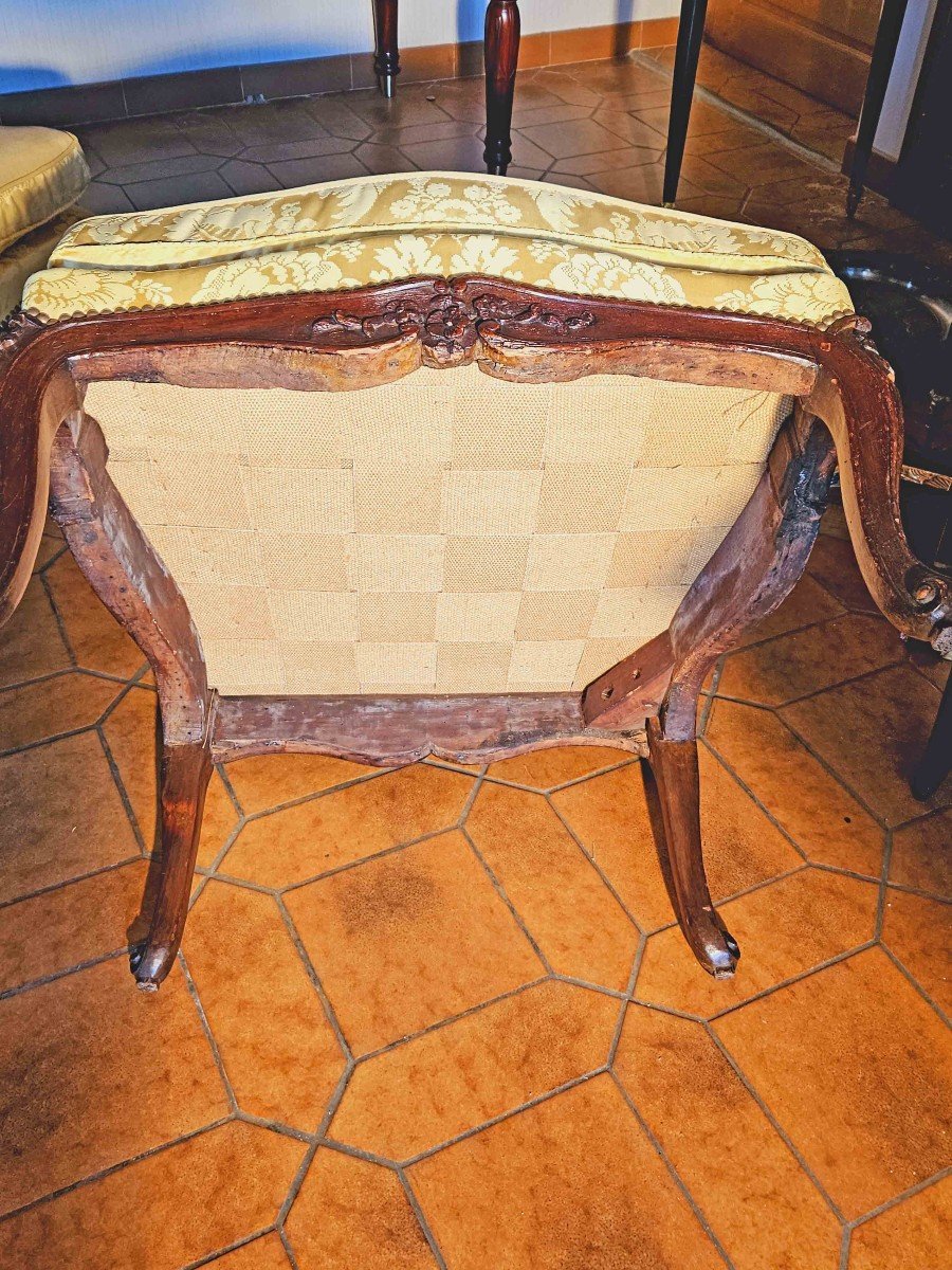 Fauteuils Et Chaises à La Reine époque Louis XV-photo-8