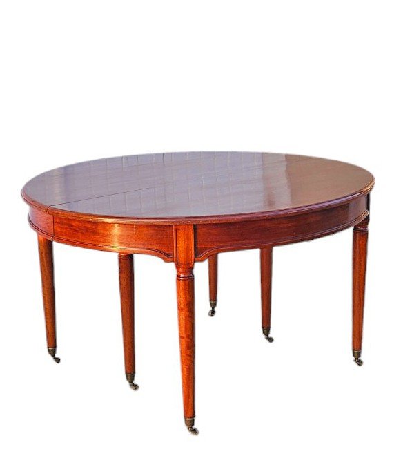 Louis XVI Bandeau Table Stamped Canabas, 310 Cm