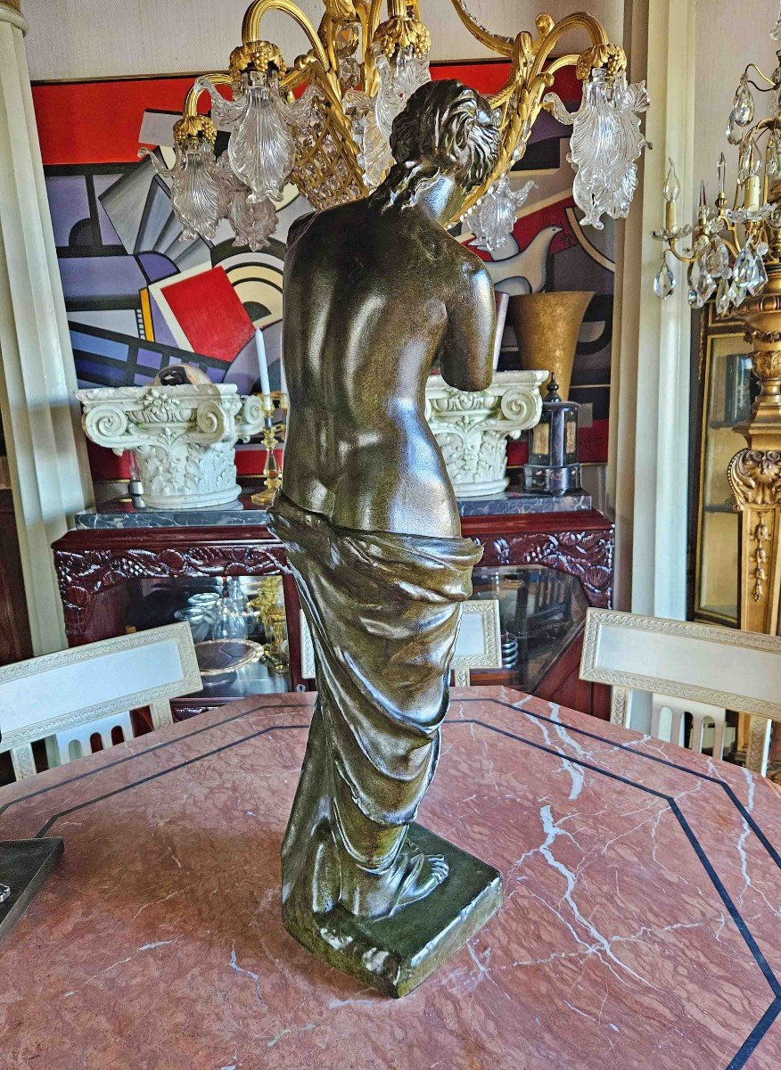 Venus De Milo With Bronze Patina Ht 87 Cm-photo-6