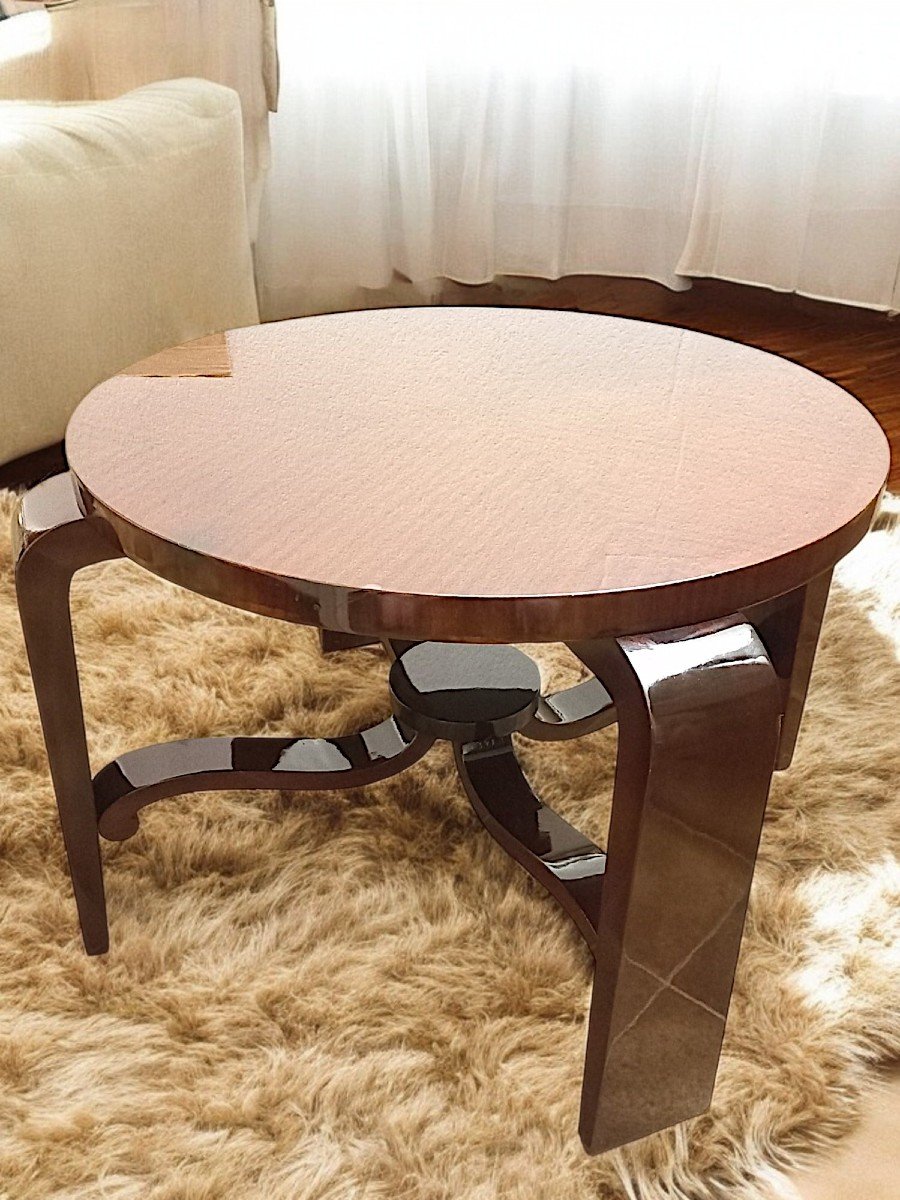 Art Deco Mahogany Coffee Table