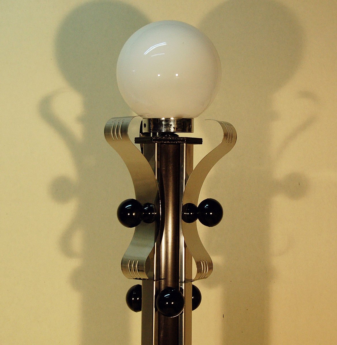 70's Coat Rack Floor Lamp-photo-2