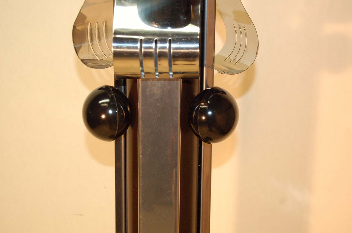 70's Coat Rack Floor Lamp-photo-3