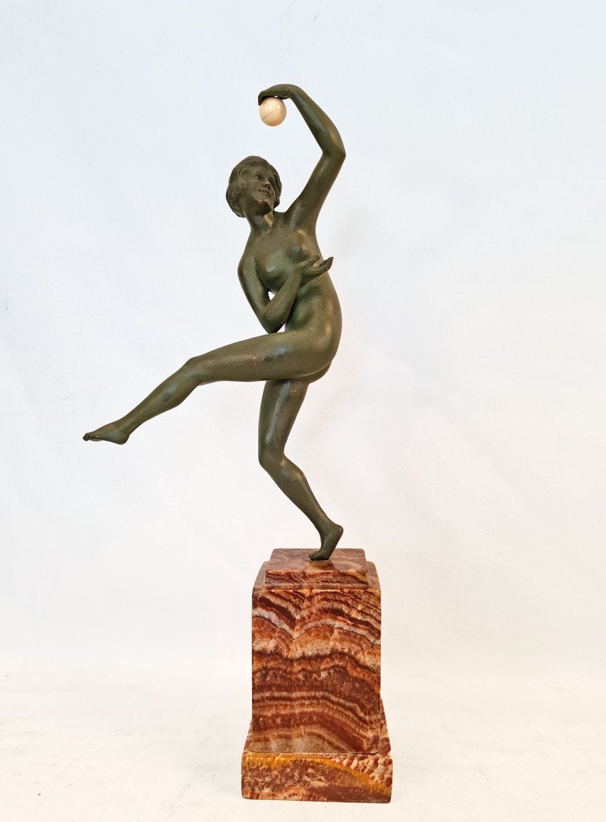 Maurice Guiraud Riviere (1881 - 1947) Art Deco Bronze Sculpture