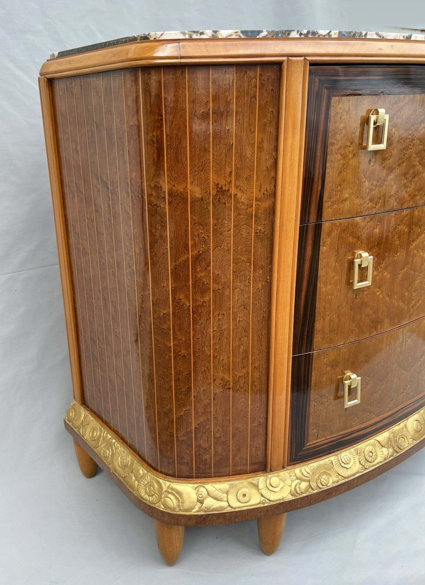 Art Deco Commode 1925 By Mercier Frères-photo-1