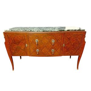 Art Deco Furniture In Inlaid Thuya Burl 