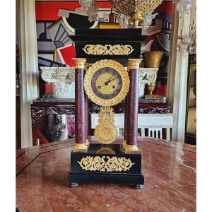 Early 19th Century Portico Clock