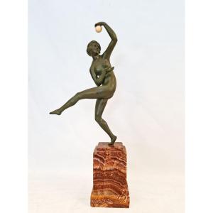 Maurice Guiraud Riviere (1881 - 1947) Art Deco Bronze Sculpture