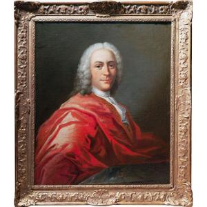 Portrait Of A 18th Century Man From (1684/1745) (entourage)