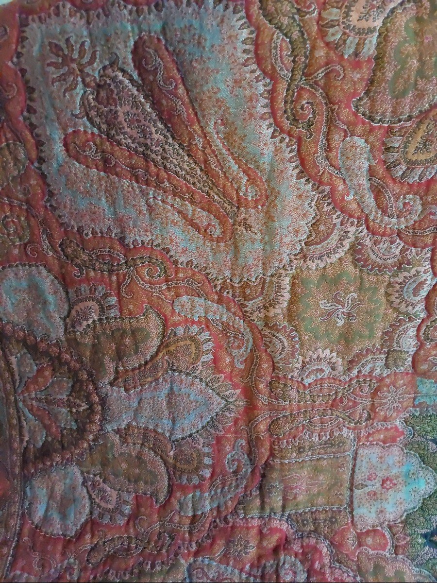 19th Century Cashmere Shawl Quilt-photo-1