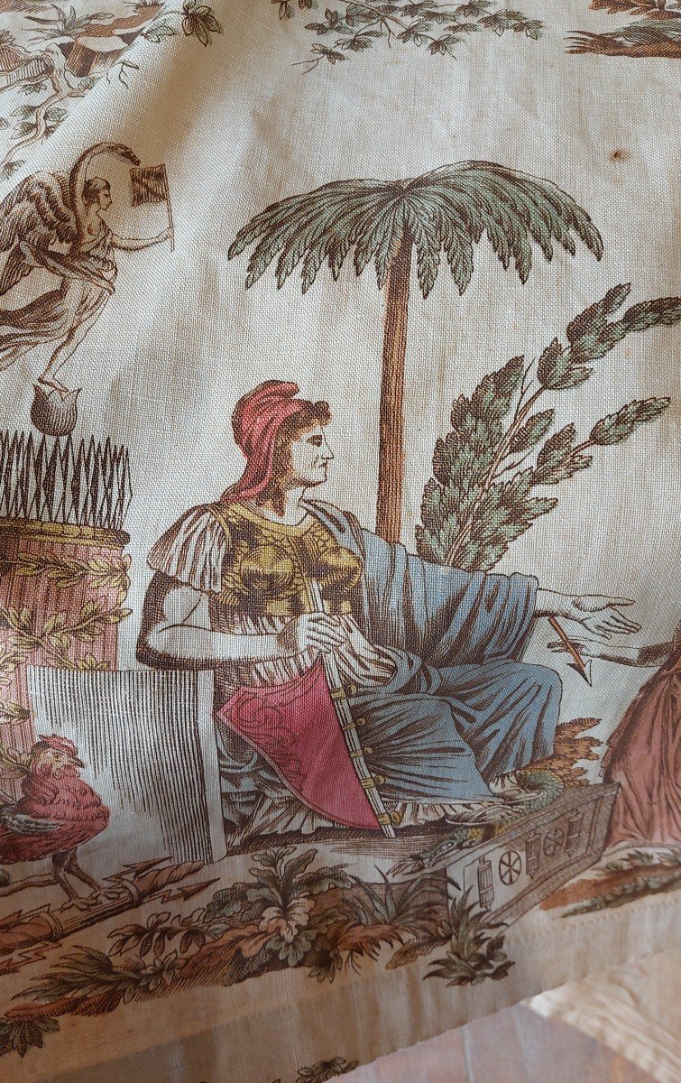 Toile Imprimée 1799-1800 Nantes Napoléon égypte -photo-3