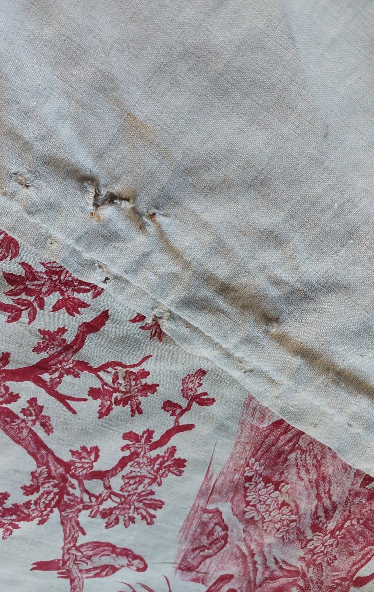 Toile De Jouy 18th Century 4 Continents Oberkampf -photo-7